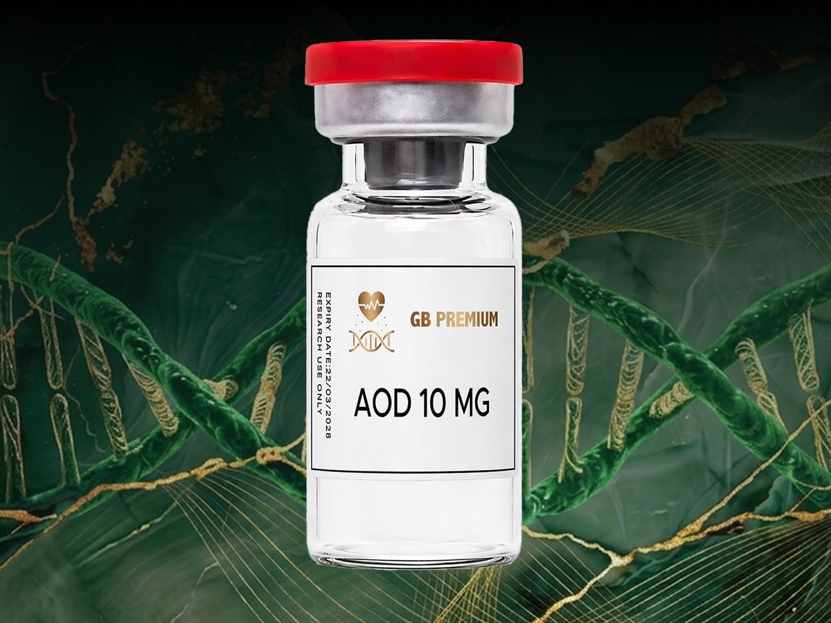 AOD-9604 Research Peptide 10mg vial