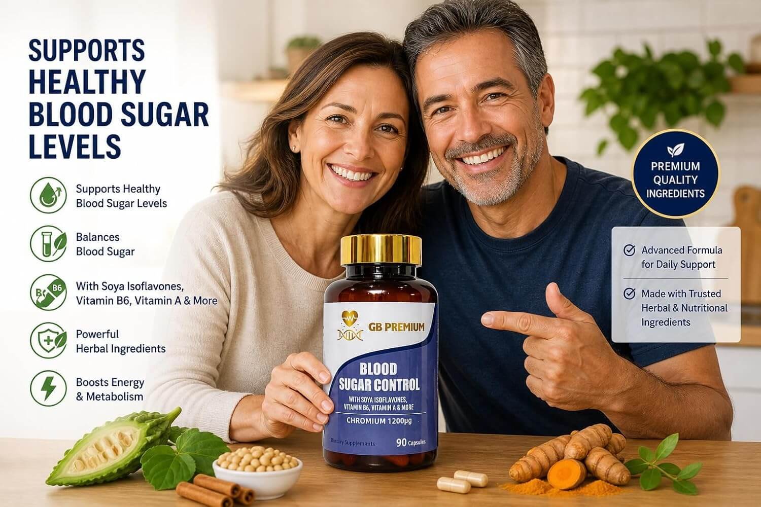 Blood Sugar Support Complex with Chromium, Magnesium & Vitamins lifestyle image