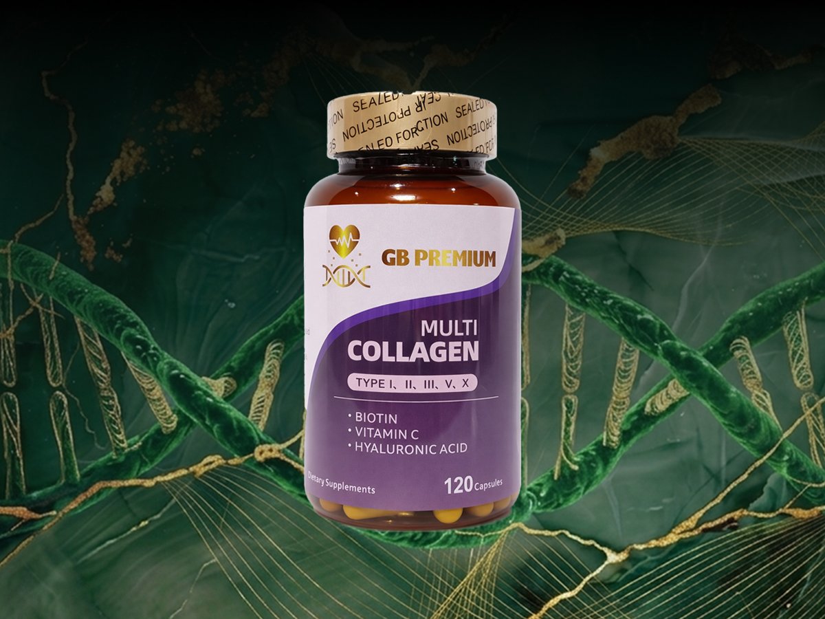 Multi Collagen Complex with Biotin, Hyaluronic Acid & Vitamin C