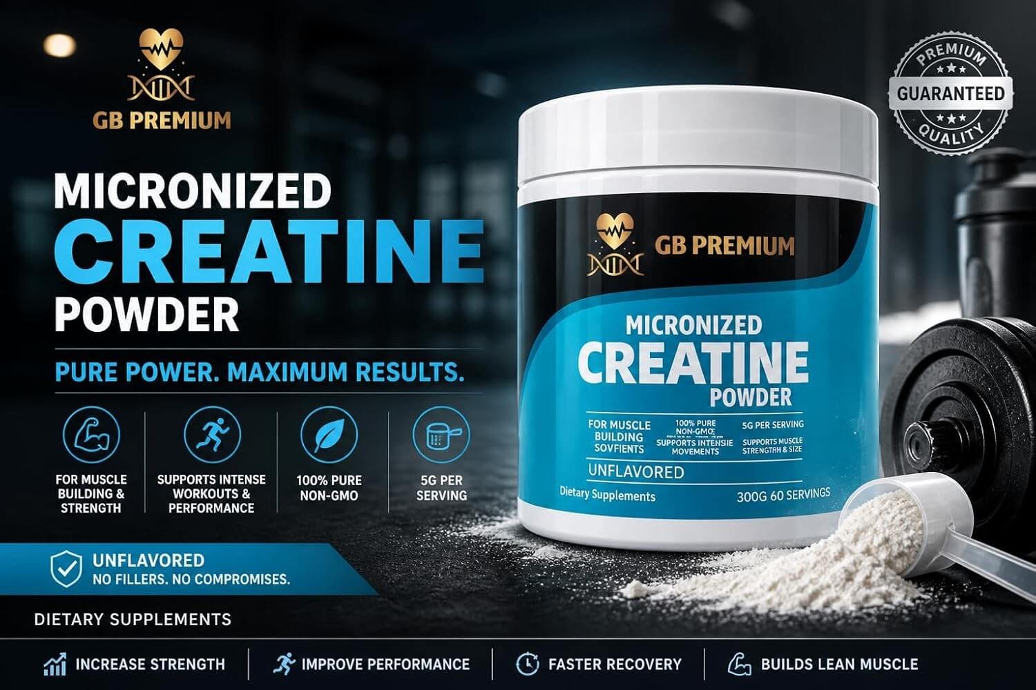 Creatine lifestyle image