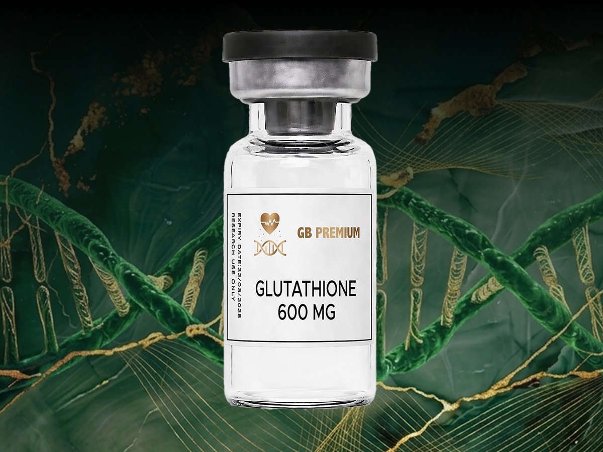 Glutathione Research Peptide 600mg vial
