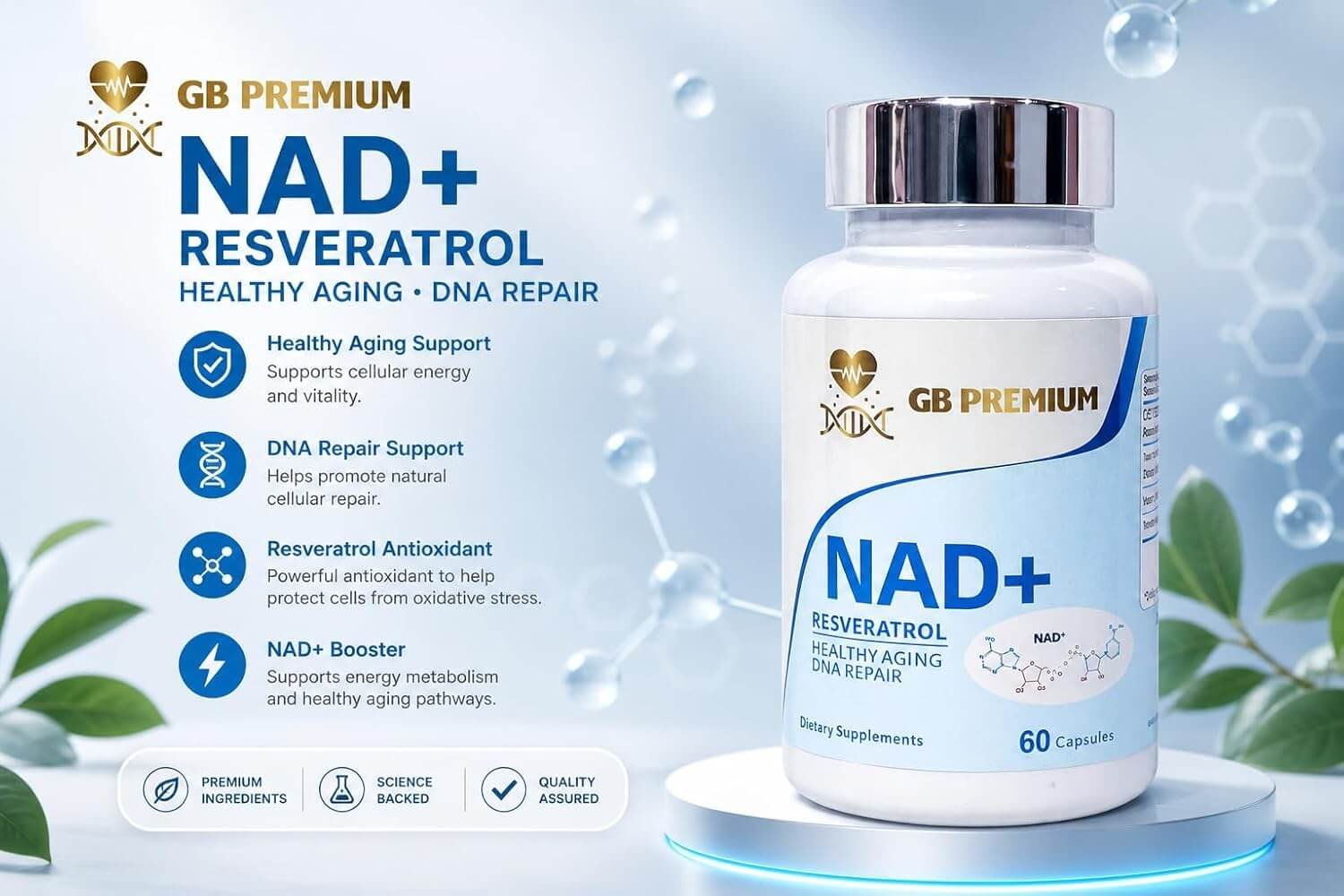 NAD+ & Resveratrol lifestyle image