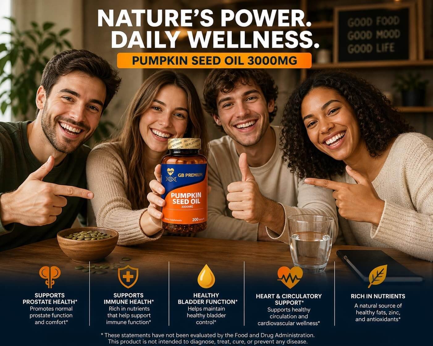 Pumpkin Seed Oil with Saw Palmetto lifestyle image