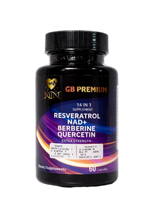 Resveratrol NAD+ Berberine Quercetin