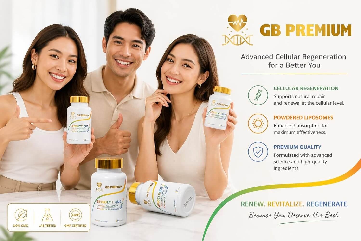 Senolytique — Cellular Support Complex with Quercetin, Fisetin & Spermidine lifestyle image
