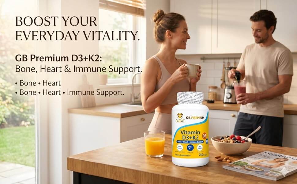 Vitamin D3 + K2 lifestyle image